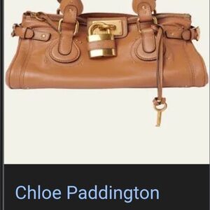 Chloe Tan Leather Paddington Bag